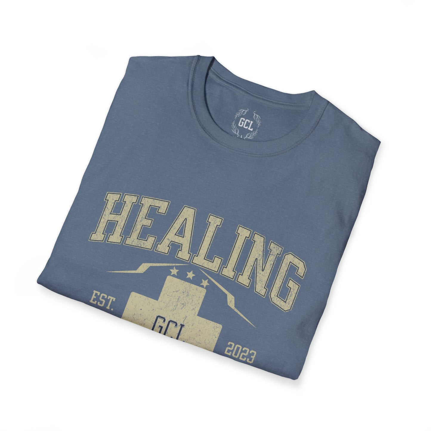 Healing University, Heal Yourself, Heal the World, "Healing Art" Series, Comfortable Commentary Collection, Social Commentary, Ultra Soft Heather Material